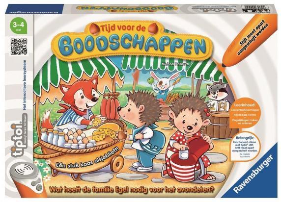 Ravensburger - Tiptoi Tiptoi Tijd voor de boodschappen