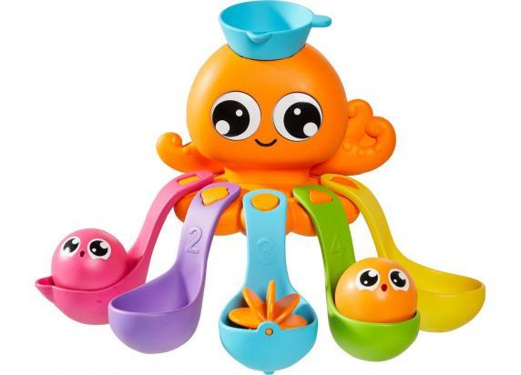 TOMY 7-in-1 Activiteiten Octopus voor in bad - Badspeelgoed