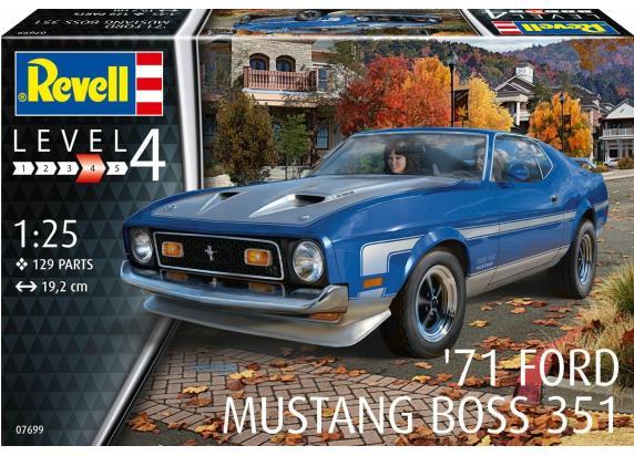 Revell 1/25 '71 Mustang Boss 351