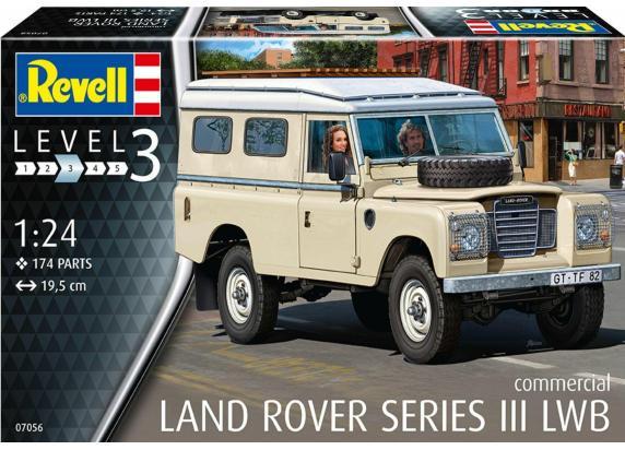 Revell 1/24 Land Rover Series III LWB (commercial)