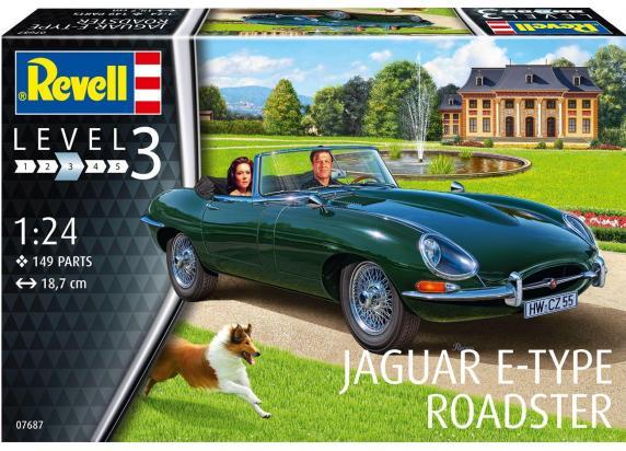 Revell 1/24 Jaguar E-Type Roadster