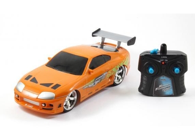 Jada Toys - Fast & Furious - RC Toyota Supra 1:16 - Oranje - 2 4GHz - Vanaf 8 jaar - Bestuurbare auto