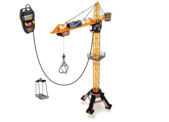 Dickie Toys - Giant Constructie Kraan 120 cm - Speelgoedvoertuig