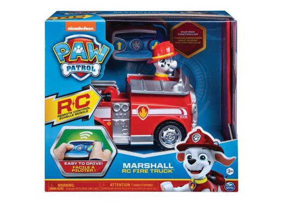 PAW Patrol - Marshall - Brandweerwagen - 2,4 GHz - RC - Speelgoedvoertuig