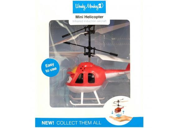 Wonky Monkey Mini Helicopter Rood