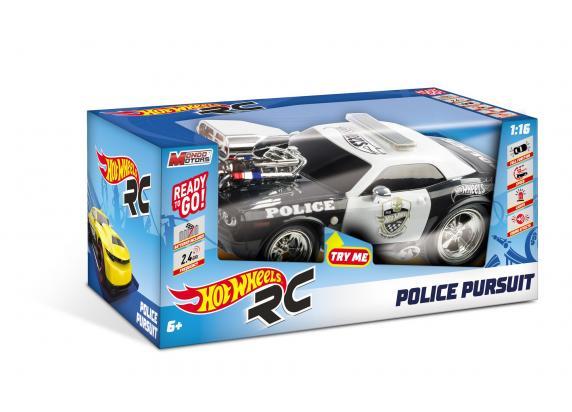 Hot Wheels Hot Wheels Police Pursuit RC politie-auto