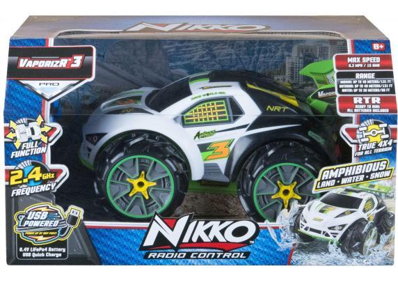 Nikko Nikko VaporizR 3 groen RC 4x4 amfibie