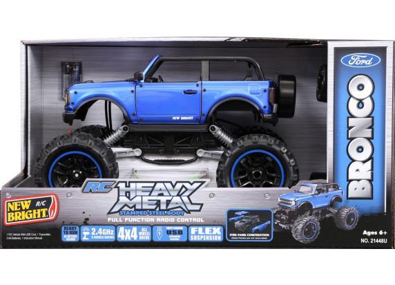 New Bright New Bright Heavy Metal Ford Bronco 4x4 1:14 RC