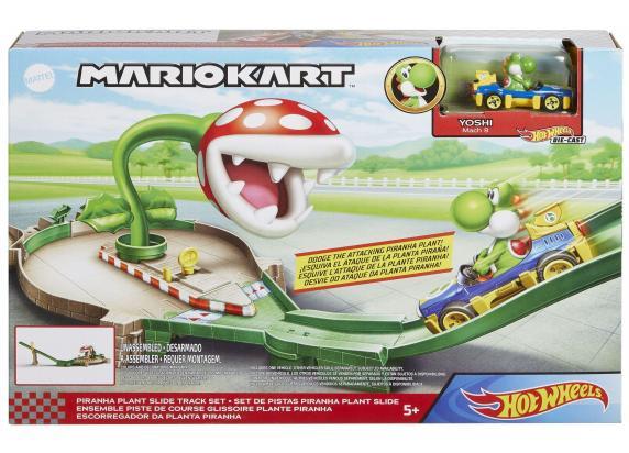 Hot Wheels - Super Mario Bros Hot Wheels Mario Kart Piranha Plant Baanset