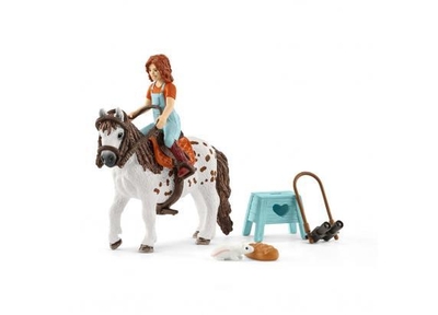 schleich HORSE CLUB - Mia & Spotty - Speelfigurenset - Kinderspeelgoed voor Jongens en Meisjes - 9 Onderdelen