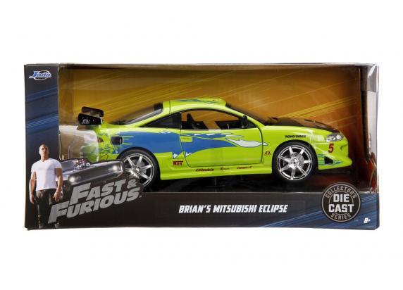 Jada Toys - Fast & Furious 1995 Mitsubishi 1:24 - Die-cast - Vanaf 8 jaar - Speelgoedvoertuig