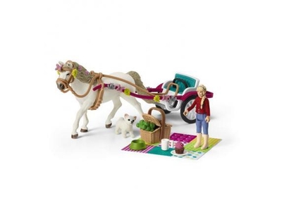 schleich HORSE CLUB Speelfigurenset - Koets voor paardenshow - Kinderspeelgoed voor Jongens en Meisjes - 5 tot 12 jaar - 33 Onderdelen - 42467