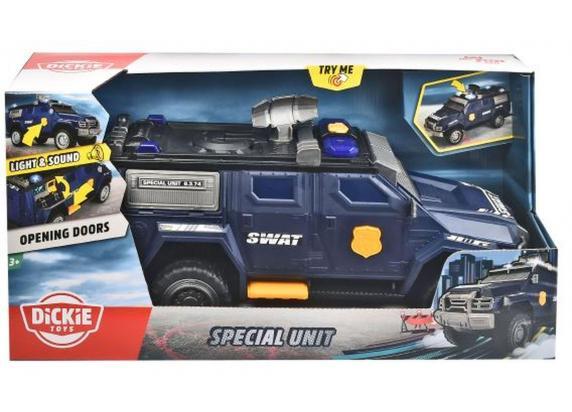 Dickie Dickie SWAT Special Unit truck met licht & geluid