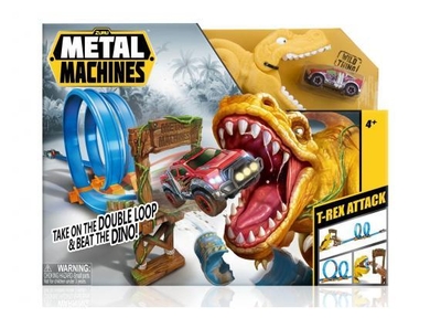 - Metal Machines Metal Machines T-rex Attack speelset