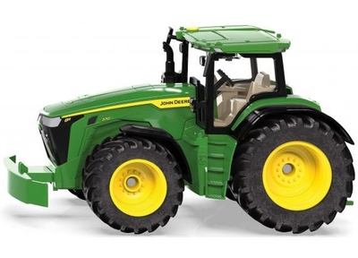 Siku John Deere 8R 370 1:32 metaal/kunststof groen incl. contragewicht motorkap kan open