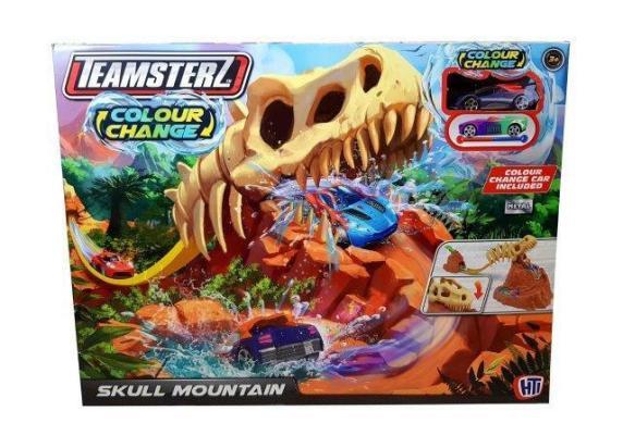 - Teamsterz Teamsterz Colour Change Skull Mountain Playset