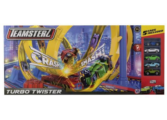 - Teamsterz Teamsterz Turbo Twister speelset met 5 auto's