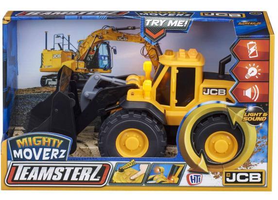 - Teamsterz Teamsterz Mighty Moverz JCB wiellader met licht en geluid