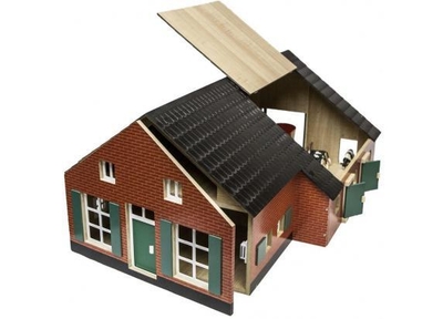 Kids Globe Boerderij Woonhuis met Stal, 1:32