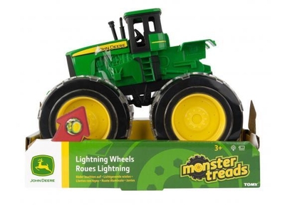 Monster Lightning Wheels Tractor - John Deere