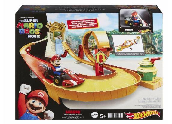 Hot Wheels - Super Mario Bros Hot Wheels Super Mario Bros Jungle Kingdom Racebaan