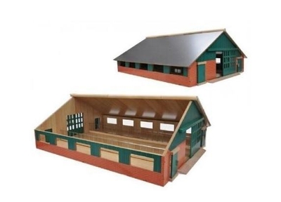 Kids Globe Loopstal Hout 1:32