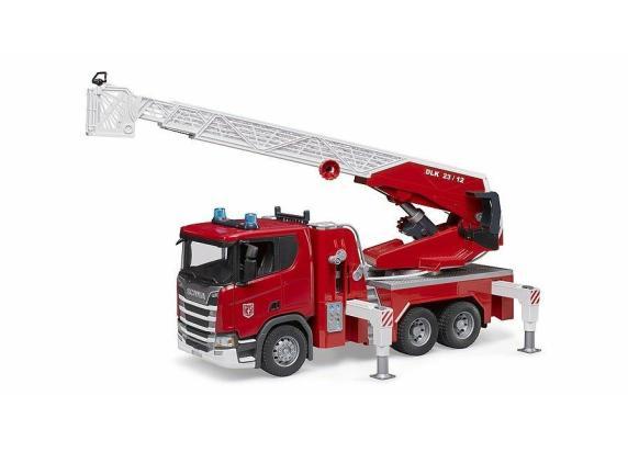 Bruder Bruder 03591 Scania Super 560R brandweerladderwagen m/waterpomp en L&S module