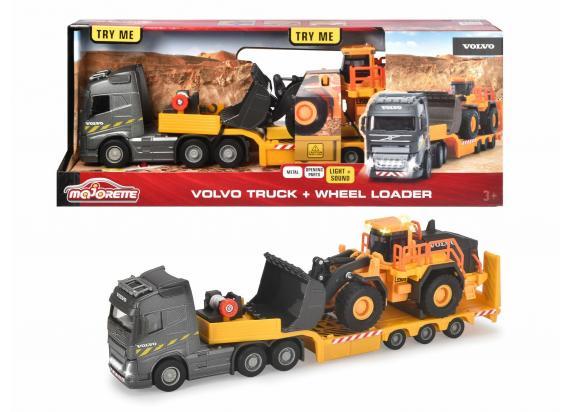 Majorette Majorette Volvo FH-16 Truck + Wheel Loader L35 35cm