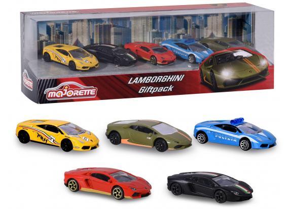 Majorette Majorette Lamborghini Giftpack 5 auto's