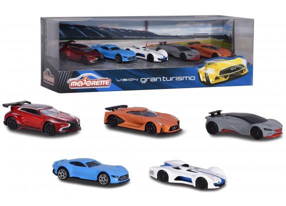 Majorette Majorette Gran Turismo Giftpack 5 auto's