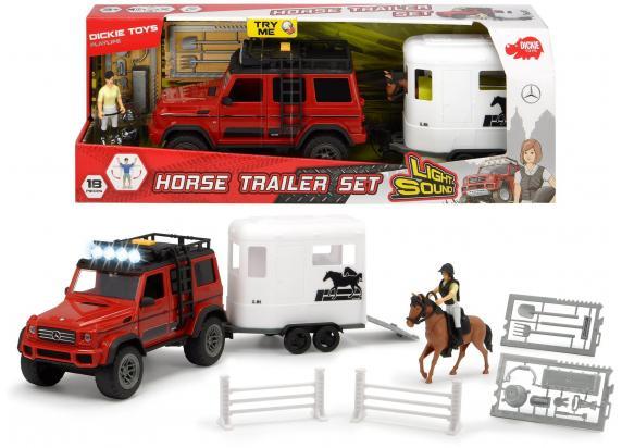 Simba Playlife Horse Trailer Set 4x4 40cm