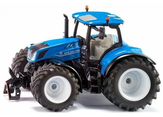 Siku 3291, Tractor miniatuur, Voorgemonteerd, 1:32, New Holland T7.315 HD, Elk geslacht, Metaal, Kunststof