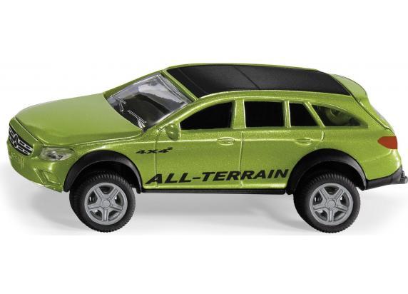 Siku Mercedes-Benz E-klasse All-Terrain 4x4² 1:50 metaal/kunststof groen speelgoedauto voor kinderen trekhaak en motorkap die open kan