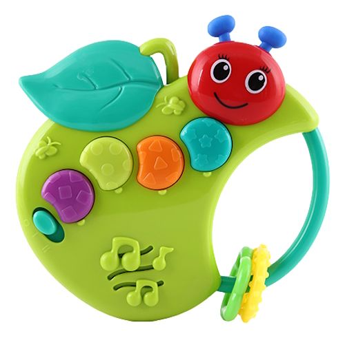 Bondigo Fun Apple Caterpillar Muzikale Rammelaar BL1087