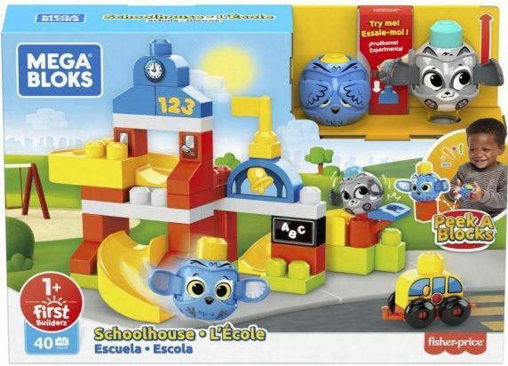 Fisher Price Mega Blocks Peek A Blocks school