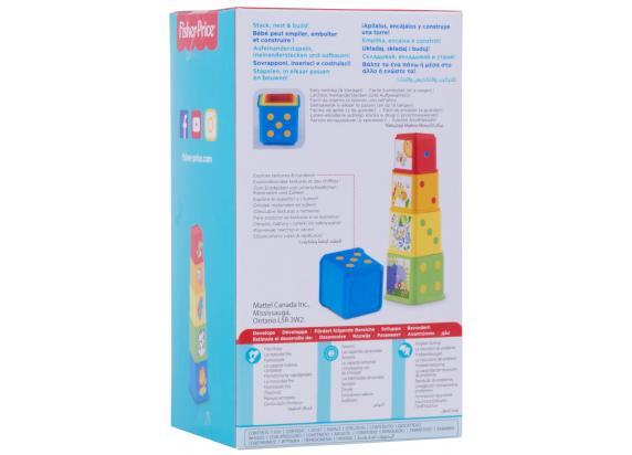 Fisher-Price Stapel en Leer Blokken - Vormenstoof