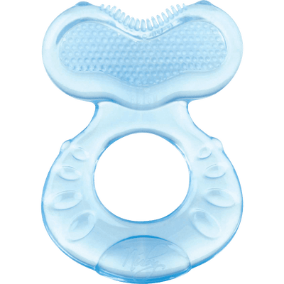 Nuby - Visvormige Silicone Bijtring Met Borsteltjes - 3M+