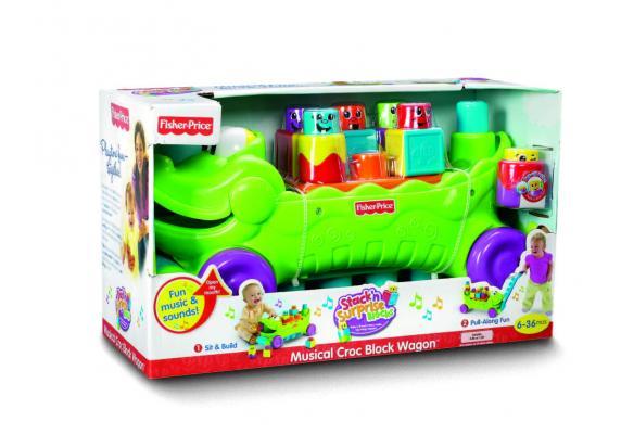 Fisher Price Krok's blokkenwagen