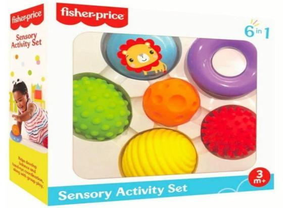 Fisher Price Fisher Price zintuiglijk speelgoed 6-delig