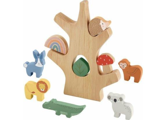 Fisher Price Fisher Price Houten Stapelboom