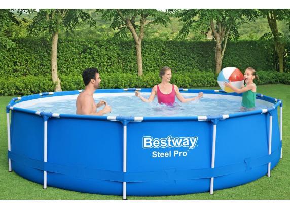 Bestway Framezwembadset 396x84cm