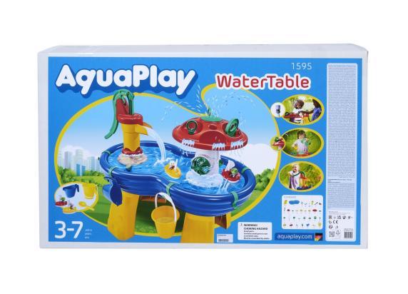 Big - AquaPlay - Waterbaan - 100 x 58 x 90 cm - Tuinslang aansluiting - Zand- of watertafel