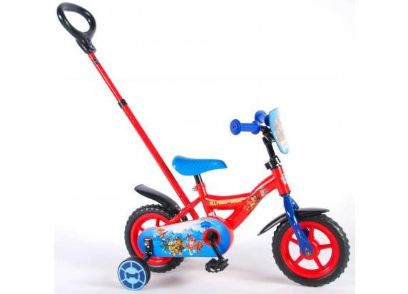 Volare Bicycles - Paw Patrol Paw Patrol 10" fiets met duwstang en stuurschild