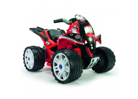 Injusa Quad The Beast rood 12v