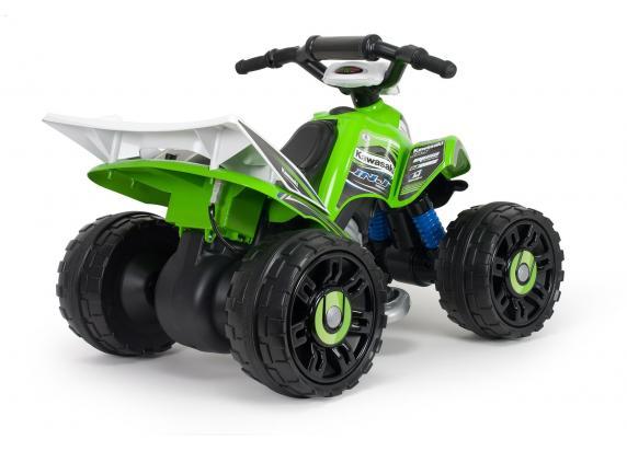 Injusa - Kawasaki Kawasaki quad met 12 volt motor