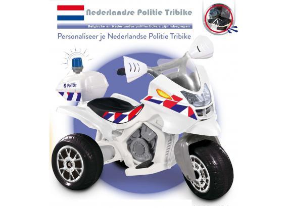 Loko Toys B-Trike Electrische Driewieler Politie uitvoering