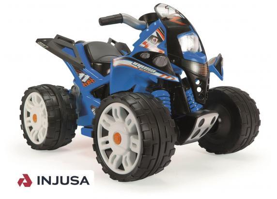 Injusa The Beast 12v quad blauw met 12 volt motor