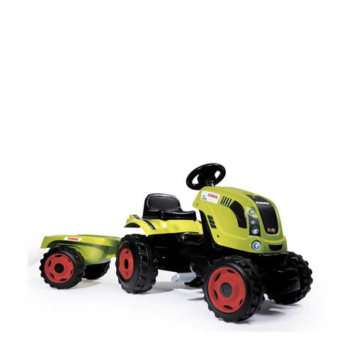 Smoby Claas Farmer Xl traktor met aanhangwagen