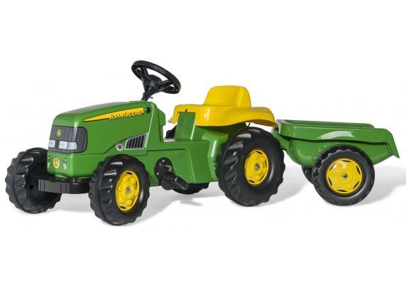 Rolly Toys Tractor - John Deere Met Aanhanger