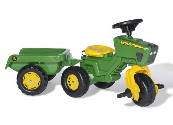 Rolly Toys - John Deere John Deere driewieltractor met aanhanger